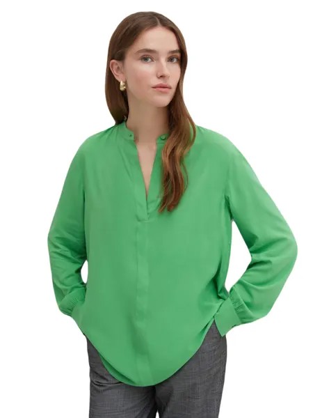 Блузка Stefanel для женщин, размер 48, зеленый, 3544109.3544121