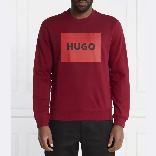 Толстовка стандартного кроя Duragol222 Hugo, бургунди