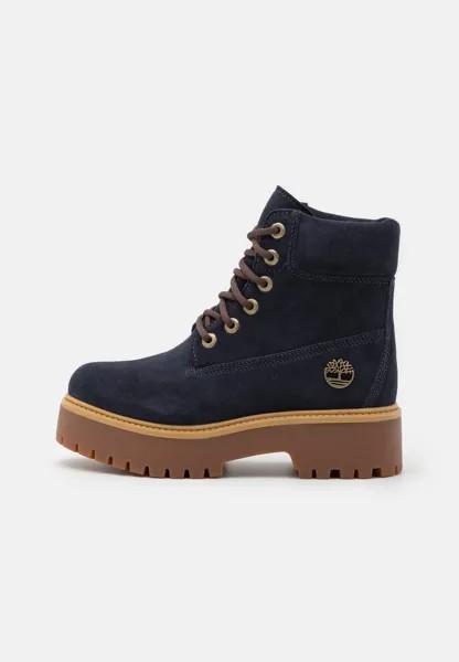 Ботильоны на шнуровке Stone Street Timberland, цвет dark blue