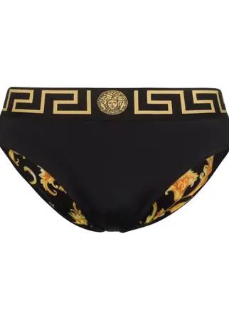 Versace плавки с орнаментом Greca