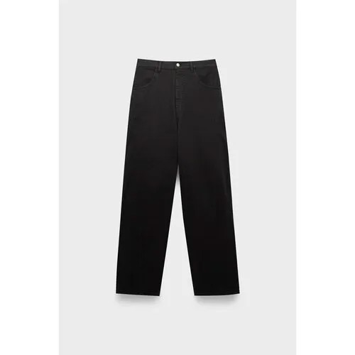 Джинсы Andrea Ya'aqov wide pants, размер 30, черный