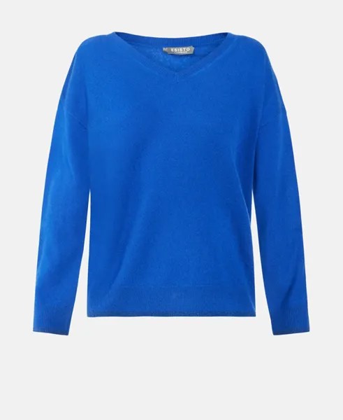 Кашемировый пуловер Esisto, цвет Royal Blue