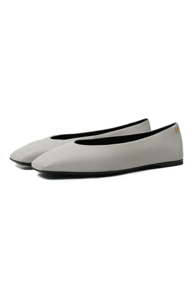 Кожаные балетки Emporio Armani