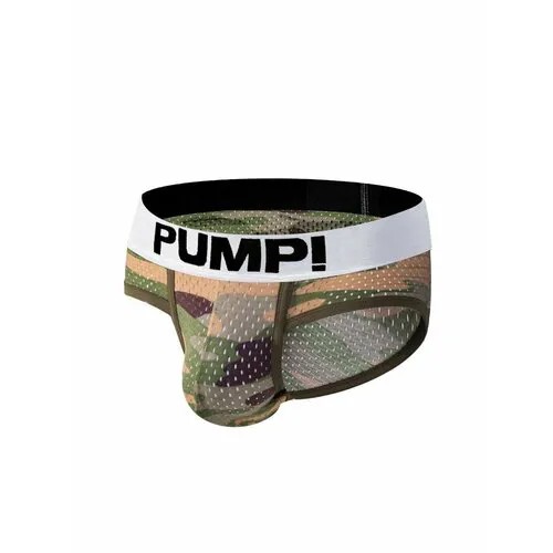 Трусы PUMP!, размер M, хаки