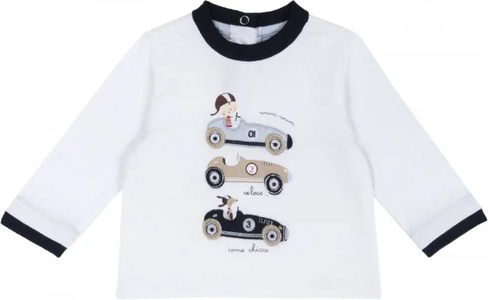 Chicco Лонгслив для мальчиков Гонки
