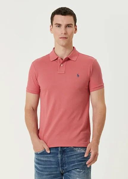 Футболка с воротником-поло Polo Ralph Lauren, оранжевый