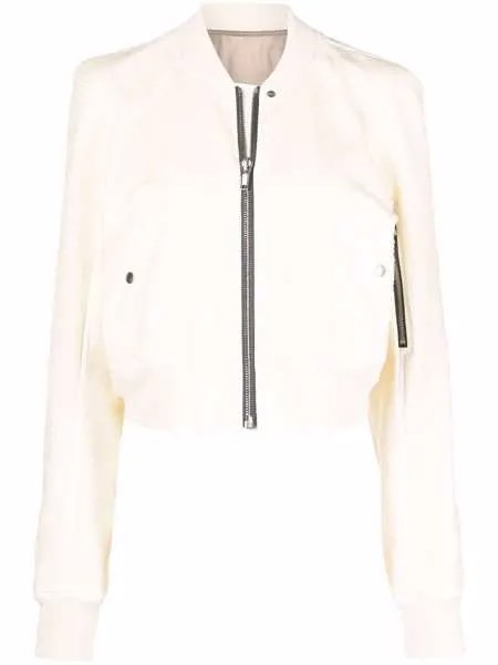 Rick Owens cropped flight jacket