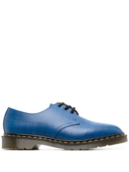 Dr. Martens туфли дерби 1461 из коллаборации с Undercover, синий