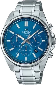 Японские наручные  мужские часы Casio EFV-650D-2A. Коллекция Edifice