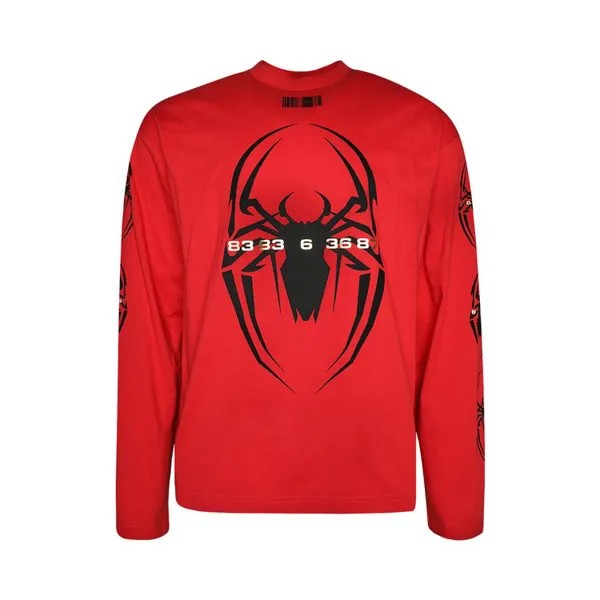 Лонгслив VTMNTS Spider 'Red', красный