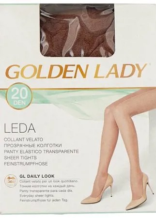 Колготки Golden Lady Leda 20 den, размер 4-L, visone (бежевый)