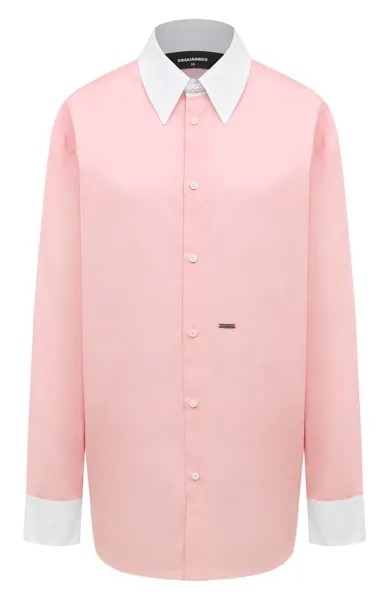 Хлопковая рубашка Dsquared2