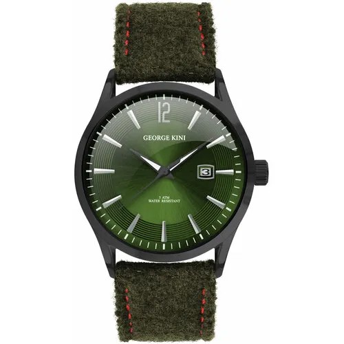 Наручные часы GEORGE KINI George Kini GK.11. B.5B.3.5.0, зеленый