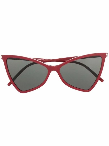 Saint Laurent Eyewear солнцезащитные очки Jerry в оправе 'кошачий глаз'