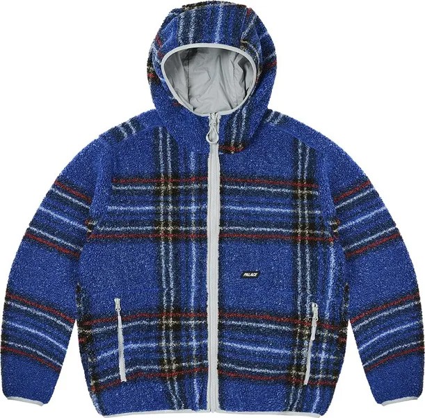 Куртка Palace Reversible Check Fleece 'Blue', синий