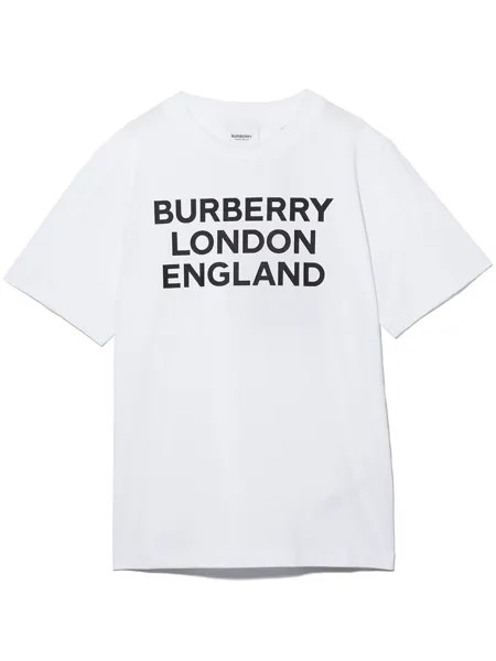 Burberry Kids футболка с логотипом