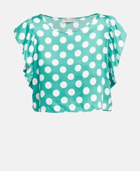 Рубашка блузка Rinascimento, лаймовый