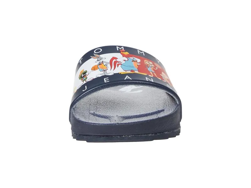 Сандалии Tommy Hilfiger Kids Tommy Jeans X Space Jam (Little Kid/Big Kid), темно-синий