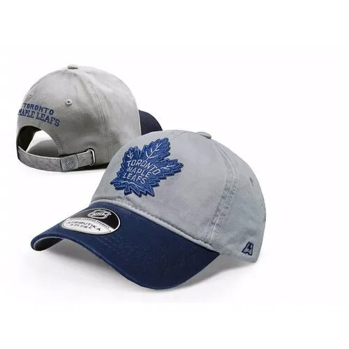31653 Бейсболка ATRIBUTIKA & CLUB Toronto Maple Leafs p.52-54 (серо-синий)