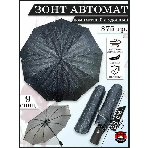 Зонт Zita, черный