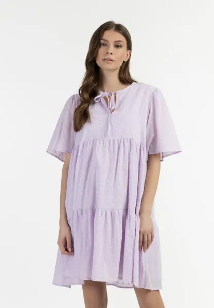 Летнее платье DreiMaster, фиолетовый