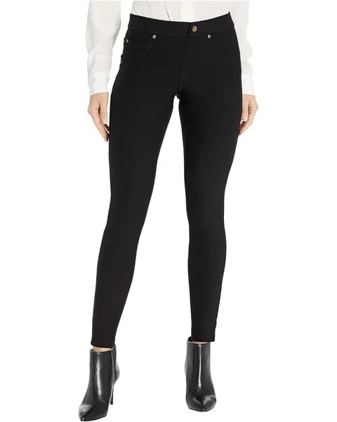 Джинсы HUE Fleece Lined Denim Leggings, черный
