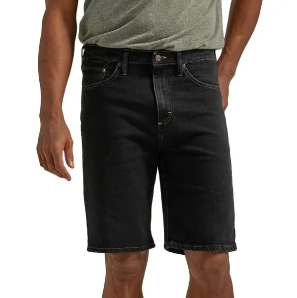 Новые мужские шорты с 5 карманами Wrangler, черные джинсовые, все размеры W30-W50, 10 внутренних швов
