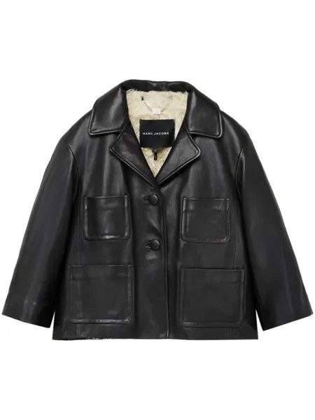 Marc Jacobs куртка Leather Lady, черный