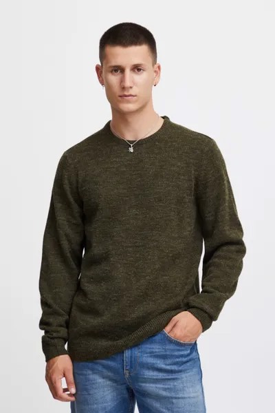 Пуловер BLEND Strick BH 20716804, зеленый