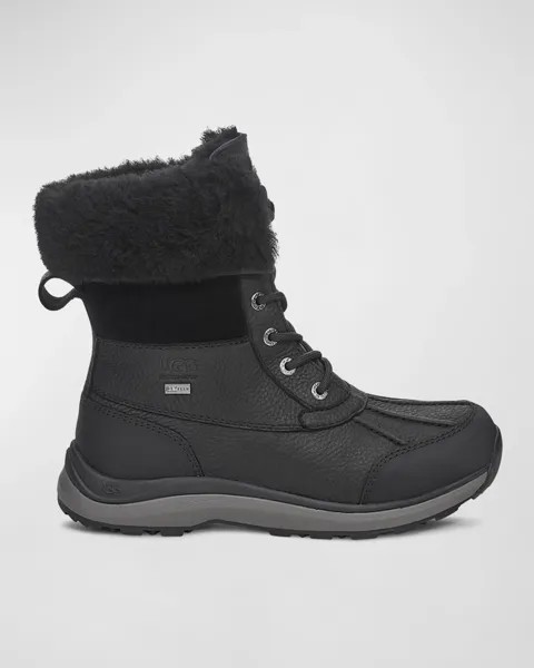 Водонепроницаемые ботинки Adirondack III на шнуровке UGG, цвет Black Bblc