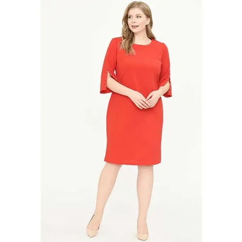 Платье SVESTA, размер 48, красный