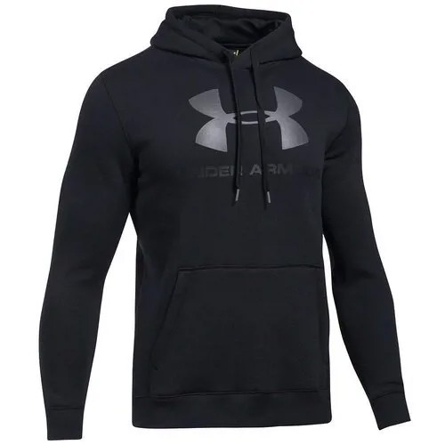 Мужская худи UA Rival Fleece Fitted Graphic, арт.1302294-001, разм.L