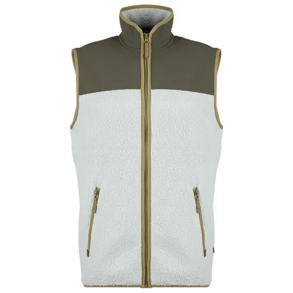 Флисовый жилет Stoic NorrvikSt Pile Fleece Vest, цвет Light Grey/Deep Brown