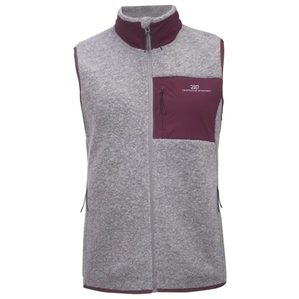 Шерстяной жилет 2117 Of Sweden Women's Skord Pile Vest, серый