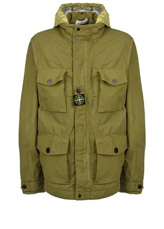 Ветровка оливкового цвета Stone Island