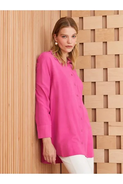 Туника - Розовый - Oversize LC Waikiki, розовый