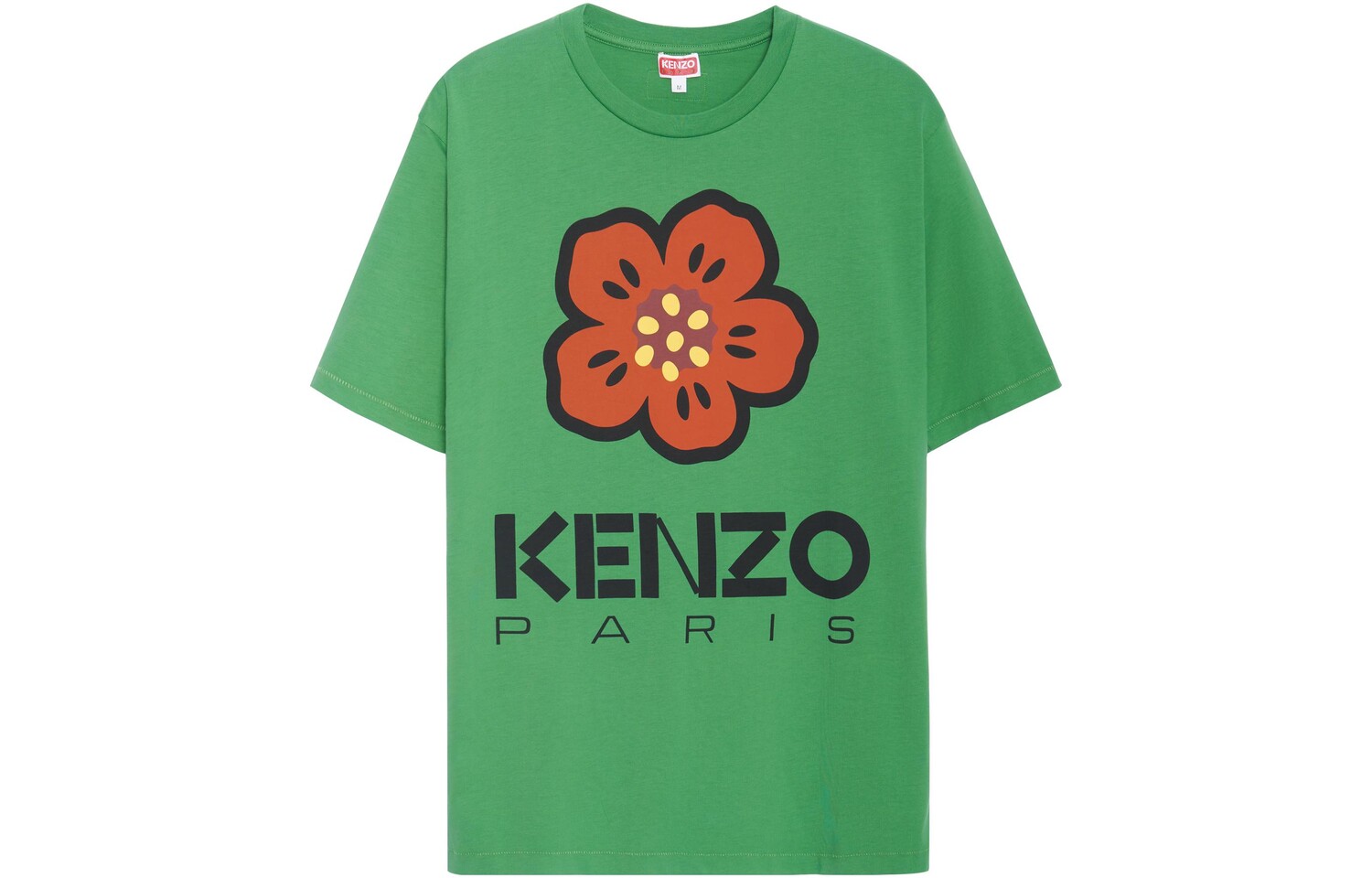 Футболка мужская зеленая Kenzo, зеленый