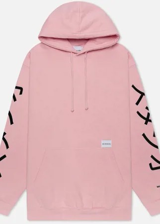 Мужская толстовка MKI Miyuki-Zoku Symbol Arm Hoody, цвет розовый, размер XL