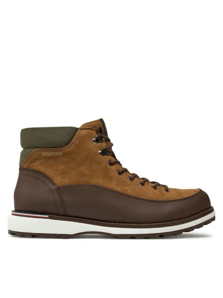 Ботинки Челси Tommy Hilfiger planos Corporate Outdoor Nubuck Boot FM0FM05190 Marrón, коричневый