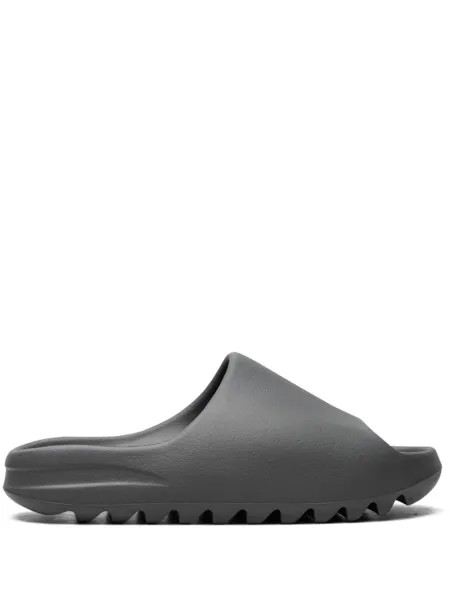 Adidas шлепанцы Slate Grey из коллаборации с YEEZY, серый