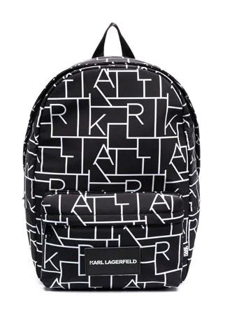 Karl Lagerfeld Kids рюкзак с принтом Digi Karl