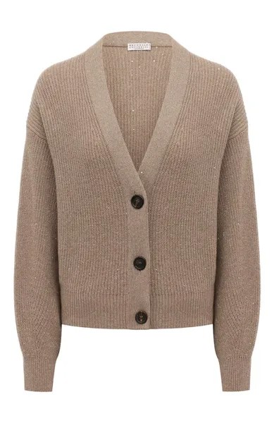 Кардиган из кашемира и шерсти Brunello Cucinelli