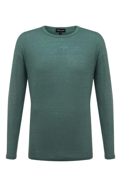 Льняной лонгслив Giorgio Armani
