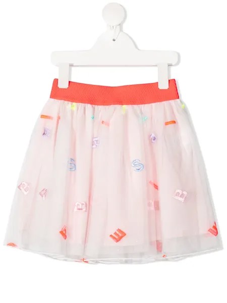 Billieblush юбка Jupon из тюля с вышивкой
