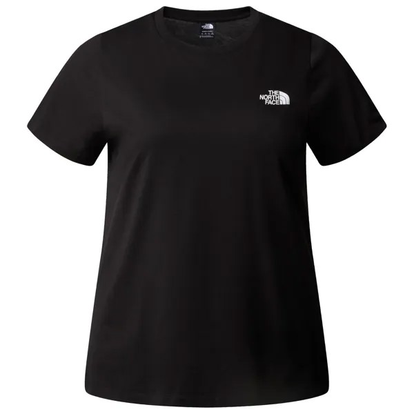 Футболка The North Face Women's Plus S/S Simple Dome Tee, цвет TNF Black