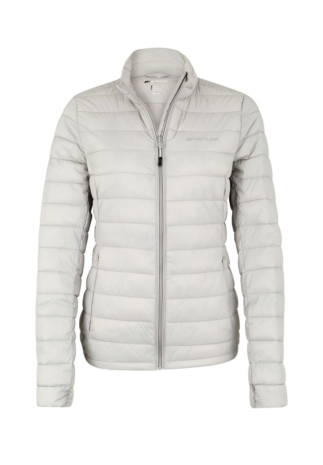 Стеганая куртка Tepic W Pro-lite с защитой подбородка и уютной набивкой WHISTLER, цвет Pearl Grey