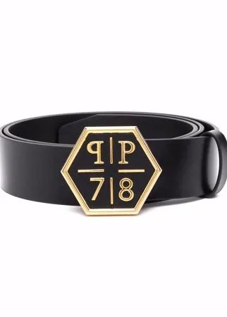 Philipp Plein ремень с пряжкой-логотипом