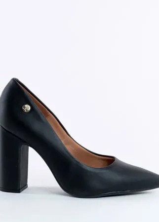Черные  туфли из эко-кожи Vizzano