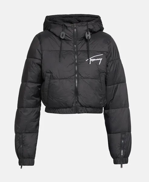 Зимняя куртка Tommy Jeans, черный