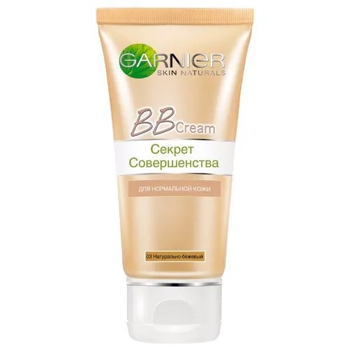 GARNIER BB крем увлажняющий Секрет совершенства, SPF 15, 50 мл, оттенок: натурально-бежевый